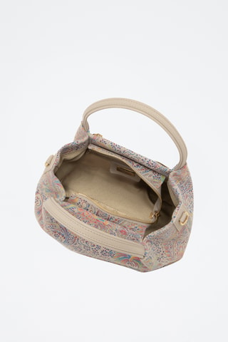 Sac à main en cuir Gonfalone - Blanc