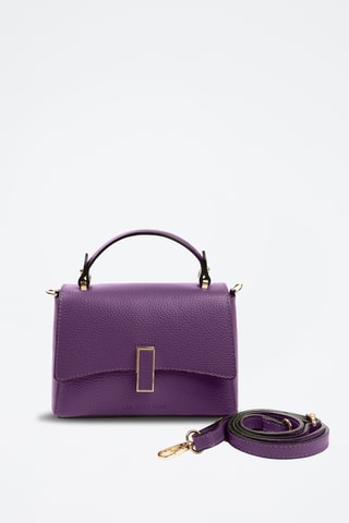 Sac à main en cuir Fegana - Violet