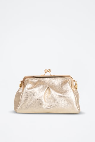 Sac bandoulière en cuir Ciane - Doré