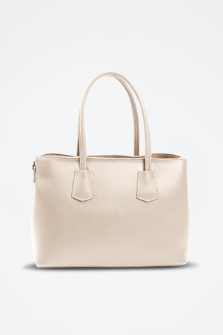 Sac à main en cuir Freddana - Beige