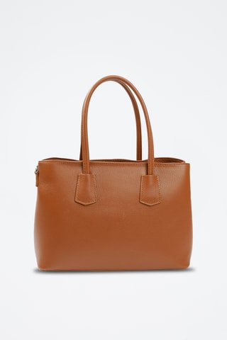 Sac à main en cuir Freddana - Marron