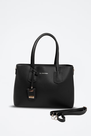 Sac à main en cuir Freddana - Noir