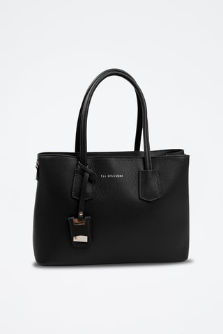 Sac à main en cuir Freddana - Noir