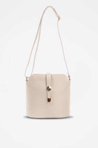 Sac bandoulière en cuir Cerfone - Beige