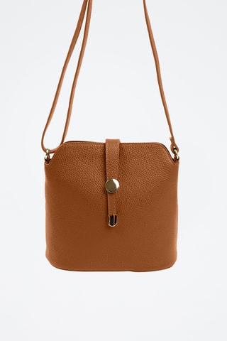 Sac bandoulière en cuir Cerfone - Marron