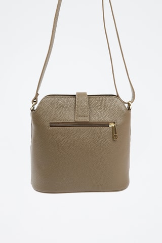 Sac bandoulière en cuir Cerfone - Noir