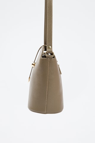 Sac bandoulière en cuir Cerfone - Noir