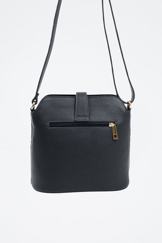 Sac bandoulière en cuir Cerfone - Noir