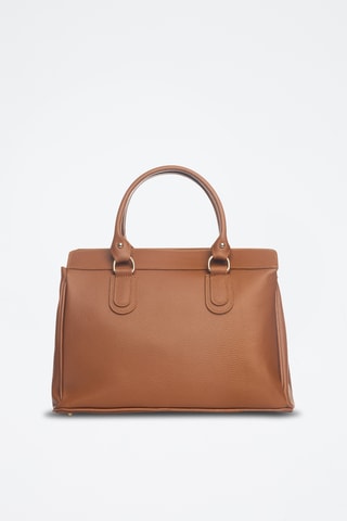 Sac à main en cuir Nure - Marron