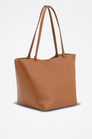 Cabas en cuir Ledro - Marron