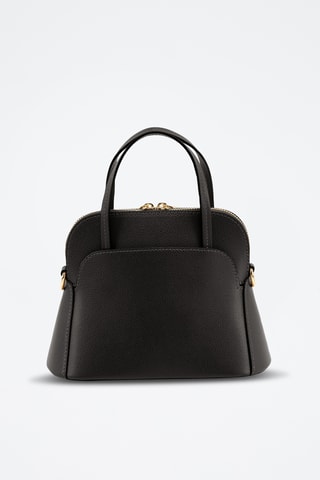 Sac à main en cuir Bozzone - Noir