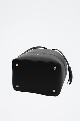 Sac seau en cuir Ancinale - Noir