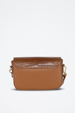 Sac bandoulière en cuir Nicito - Marron