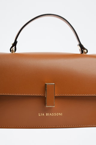 Sac à main en cuir Gretano - Marron