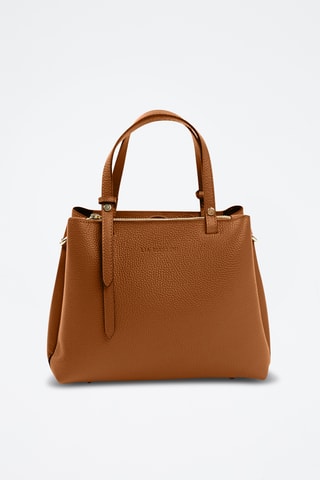 Sac à main en cuir Bardine - Marron
