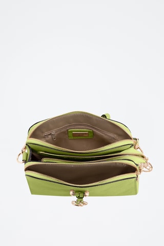Sac bandoulière en cuir Certosa - Vert