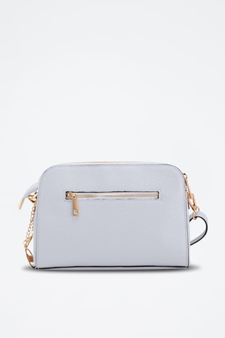 Sac bandoulière en cuir Certosa - Bleu clair