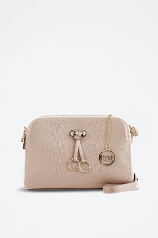 Sac bandoulière en cuir Certosa - Doré