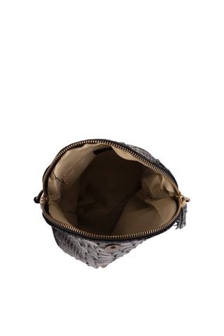 Sac bandoulière en cuir Endine - Noir