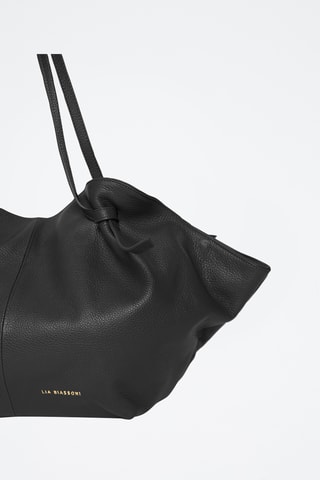 Cabas en cuir Conza - Noir