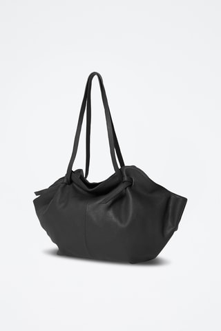 Cabas en cuir Conza - Noir