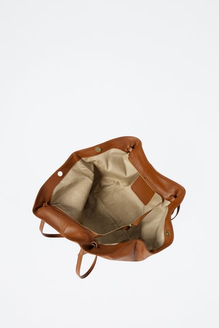 Cabas en cuir Conza - Marron