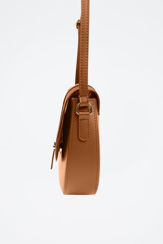 Sac bandoulière en cuir Corsalone - Marron