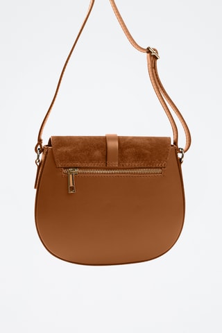 Sac bandoulière en cuir Corsalone - Marron