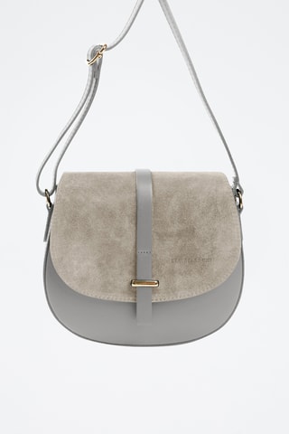 Sac bandoulière en cuir Corsalone - Taupe