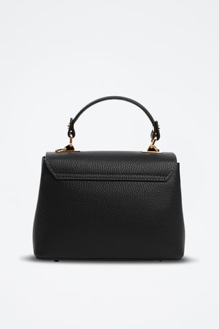 Sac bandoulière en cuir Calopinace - Noir
