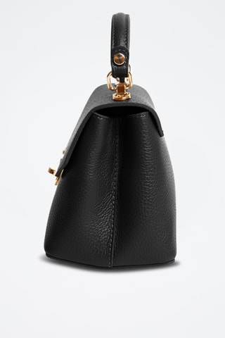 Sac bandoulière en cuir Calopinace - Noir