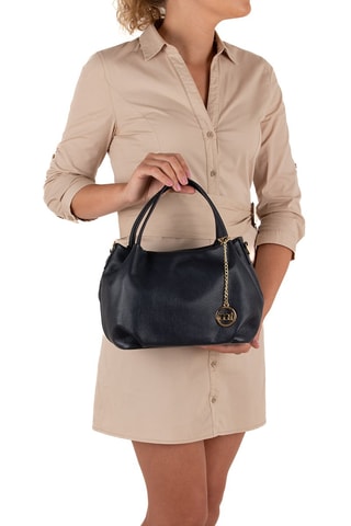 Sac à main en cuir Maggiore - Bleu