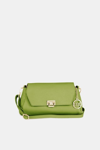 Sac bandoulière en cuir Berbera - Vert
