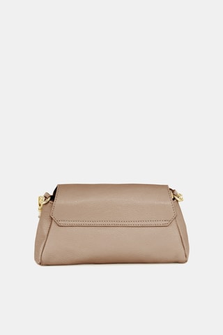 Sac bandoulière en cuir Berbera - Beige