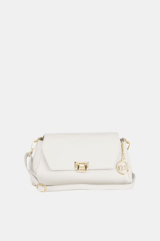 Sac bandoulière en cuir Berbera - Blanc