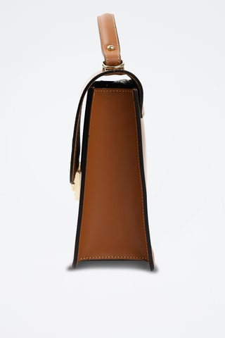Sac à main en cuir Melacce - Marron