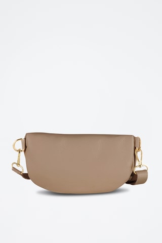Sac bandoulière en cuir Perugino - Beige