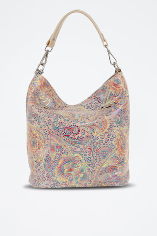 Sac à main en cuir Benaco - Blanc