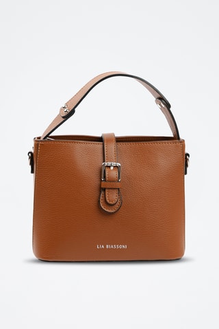 Sac à main en cuir Sinello - Marron