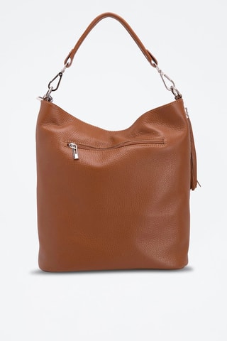 Cabas en cuir Sabaudia - Marron