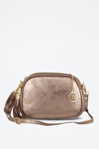 Sac bandoulière en cuir Gradisca - Doré
