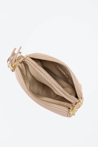 Sac bandoulière en cuir Gradisca - Doré et rose