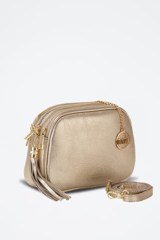Sac bandoulière en cuir Gradisca - Doré