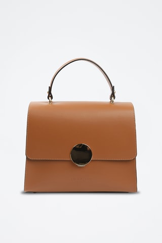 Sac à main en cuir Ensa - Marron