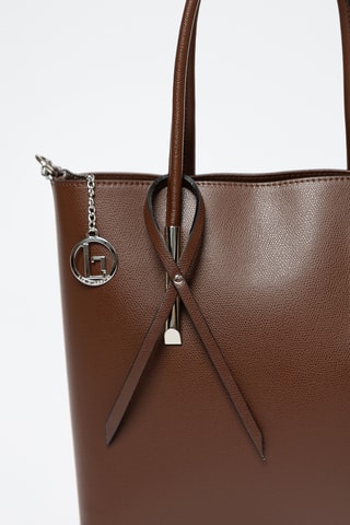 Sac à main en cuir Mallero - Marron