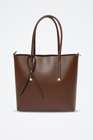 Sac à main en cuir Mallero - Marron