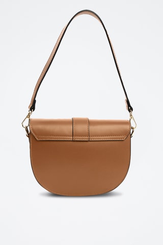 Sac porté épaule en cuir Misegna - Marron