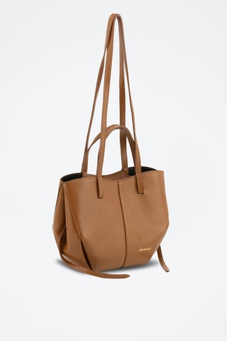 Sac à main en cuir Bertelli - Marron