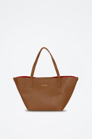 Cabas en cuir Liscate - Marron