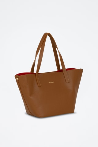 Cabas en cuir Liscate - Marron